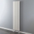 EcoRad Lateral Slimline Single Vertical Radiator 2020mm H x 160mm W (2 Sections) - White