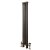 EcoRad Legacy Bare Metal Lacquer 2-Column Radiator 1800mm High x 204mm Wide 4 Sections