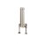 EcoRad Legacy 3 column Radiator 602mm High x 159mm Wide 3 Sections - White