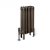 EcoRad Legacy Bare Metal Lacquer 4-Column Radiator 600mm High x 339mm Wide 7 Sections