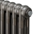 EcoRad Legacy Raw Metal Lacquer Vertical Column Radiator