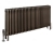 EcoRad Legacy Bare Metal Lacquer 4-Column Radiator 600mm High x 1374mm Wide 30 Sections