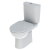 Geberit Selnova Close Coupled Toilet with Push Button Cistern - Soft Close Seat