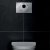 Geberit Sigma10 Touchless and Manual Dual Flush Plate for Cistern Steel Brushed