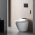 Geberit Sigma20 Dual Flush Plate - Matt Black/Black