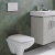 Geberit Sigma30 Dual Flush Plate - White / Matt White