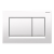 Geberit Sigma30 Dual Flush Plate - White / Matt White