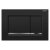 Geberit Sigma30 Dual Flush Plate - Polished Black/Chrome
