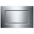 Geberit Sigma30 Single Flush Plate - Polished/Brushed Chrome