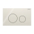 Geberit Sigma40 Round Dual Flush Plate - Sand Grey Glass | Thumbnail Image