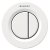 Geberit Type 01 Dual Flush Plate Button for 80mm Concealed Cistern - White