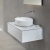 Geberit VariForm Lay-On Oval Countertop Basin 550mm Wide - 0 Tap Hole