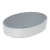 Geberit VariForm Lay-On Oval Countertop Basin 550mm Wide - 0 Tap Hole