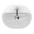 Geberit VariForm Lay-On Elliptic Countertop Basin 500mm Wide - 1 Tap Hole