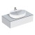 Geberit VariForm Lay-On Elliptic Countertop Basin 500mm Wide - 1 Tap Hole