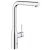 Grohe Essence L-Spout 1/2 inch Single Lever Kitchen Sink Mixer Tap with Pull Out Spray - Chrome