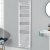 Heatwave Harmony White Ladder Towel Rail 1800mm (H) x 600mm (W)