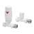 Heatwave Prime White Straight Thermostatic Radiator Valve Set