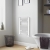 Heatwave Ballad White Thermostatic Electric Ladder Towel Rail 691mm (H) x 450mm (W) | Thumbnail Image