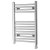Heatwave Ballad Chrome Thermostatic Electric Ladder Towel Rail 691mm (H) x 600mm (W)