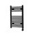 Heatwave Ballad Black Thermostatic Electric Ladder Towel Rail 691mm (H) x 450mm (W) | Thumbnail Image