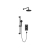 Heritage Dartmouth Dual Concealed Shower with Fixed Head + Shower Kit - Matt Black | Thumbnail Image