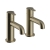 Heritage Dartmouth Bath Taps Pair - Brushed Brass | Thumbnail Image