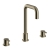 Heritage Dartmouth 3-Hole Basin Mixer Tap - Brushed Brass | Thumbnail Image