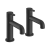Heritage Dartmouth Basin Taps Pair - Matt Black | Thumbnail Image
