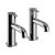 Heritage Dartmouth Bath Taps Pair - Chrome | Thumbnail Image