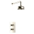 Heritage Dawlish Dual Concealed Mixer Shower with Fixed Head - Vintage Gold | Thumbnail Image