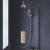 Heritage Dawlish Triple Concealed Mixer Shower with Shower Kit + Fixed Head - Vintage Gold | Thumbnail Image