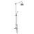 Heritage Dawlish Exposed Mixer Shower with Shower Kit + Fixed Head - Chrome | Thumbnail Image