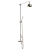 Heritage Dawlish Exposed Mixer Shower with Shower Kit + Fixed Head - Vintage Gold | Thumbnail Image