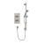 Heritage Dawlish Dual Concealed Mixer Shower with Shower Kit - Brushed Nickel | Thumbnail Image