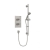 Heritage Dawlish Dual Concealed Mixer Shower with Shower Kit - Brushed Nickel | Thumbnail Image