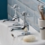 Heritage Dawlish Short Nose Basin Taps Pair - Chrome | Thumbnail Image