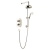 Heritage Glastonbury Dual Concealed Mixer Shower with Shower Kit + Fixed Head - Vintage Gold | Thumbnail Image