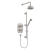 Heritage Glastonbury Dual Concealed Mixer Shower with Shower Kit + Fixed Head - Brushed Nickel | Thumbnail Image