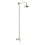 Heritage Glastonbury Exposed Mixer Shower with  Premium Fixed Riser Kit - Vintage Gold | Thumbnail Image