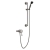 Heritage Glastonbury Exposed Mixer Shower with Shower Kit - Brushed Nickel | Thumbnail Image
