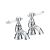 Heritage Glastonbury Bath Taps Pair - Chrome | Thumbnail Image