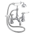 Heritage Glastonbury Bath Shower Mixer Tap - Chrome | Thumbnail Image