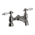 Heritage Glastonbury Bath Filler Tap - Brushed Nickel | Thumbnail Image