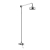 Heritage Hartlebury Exposed Mixer Shower with  Premium Fixed Riser Kit - Chrome | Thumbnail Image