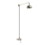 Heritage Hartlebury Exposed Mixer Shower with  Premium Fixed Riser Kit - Vintage Gold | Thumbnail Image