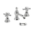 Heritage Hartlebury 3-Hole Basin Mixer Tap with Pop Up Waste - Chrome | Thumbnail Image