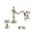 Heritage Hartlebury 3-Hole Swivel Spout Basin Mixer Tap with Pop Up Waste - Vintage Gold | Thumbnail Image
