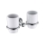 Heritage Holborn Double Tumbler and Holder - Chrome | Thumbnail Image