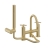Heritage Salcombe Bath Shower Mixer Tap - Brushed Brass | Thumbnail Image